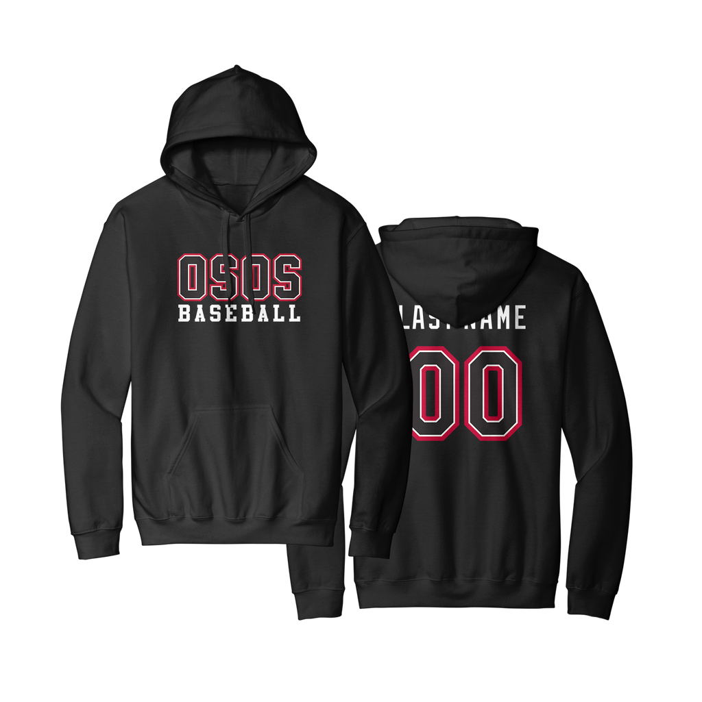OSOS Baseball Poly Fleece Hoodie