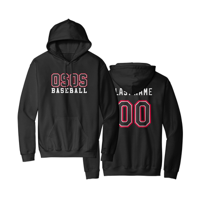 OSOS Baseball Poly Fleece Hoodie