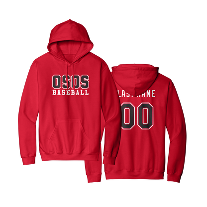 OSOS Baseball Poly Fleece Hoodie