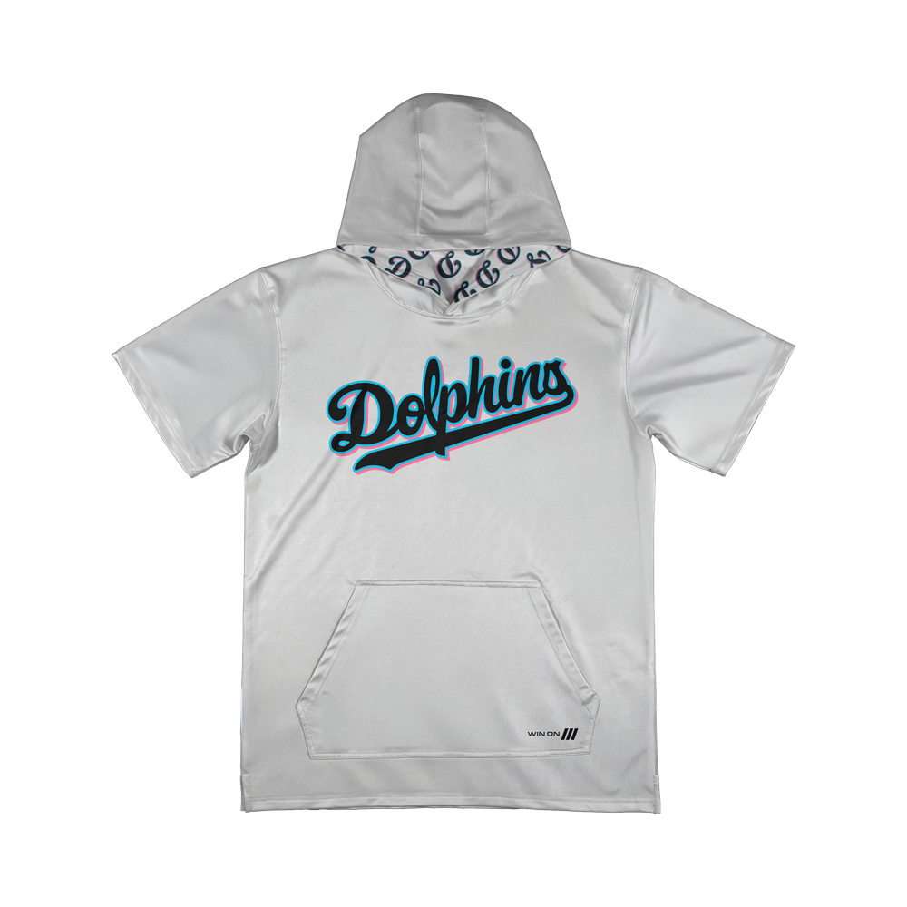 Irvine Dolphins Short Sleeve Hoodie (Mitani)