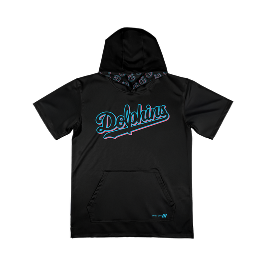 Irvine Dolphins Short Sleeve Hoodie (Mitani)