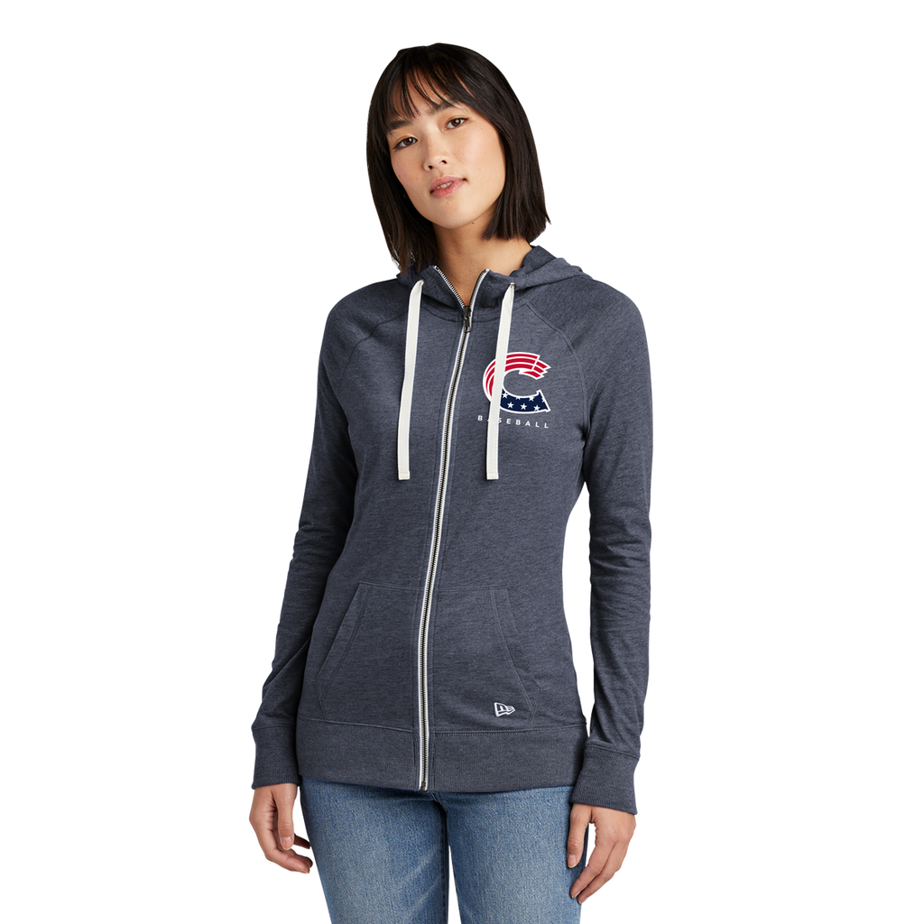 Crush Women's Sueded Cotton Blend Full-Zip Hoodie