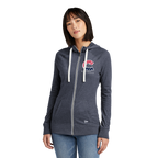 Crush Women's Sueded Cotton Blend Full-Zip Hoodie