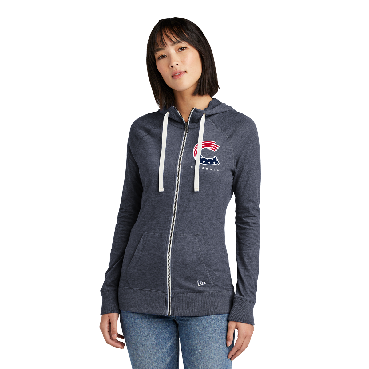 Crush Women's Sueded Cotton Blend Full-Zip Hoodie