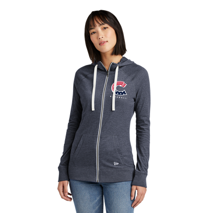 Crush Women's Sueded Cotton Blend Full-Zip Hoodie