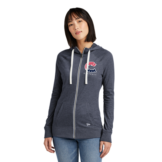 Crush Women's Sueded Cotton Blend Full-Zip Hoodie