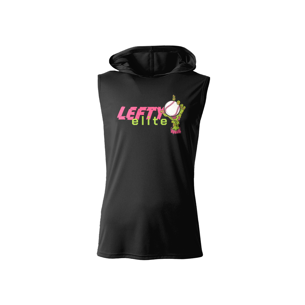 Lefty Elite Sleeveless Hooded Dry Fit