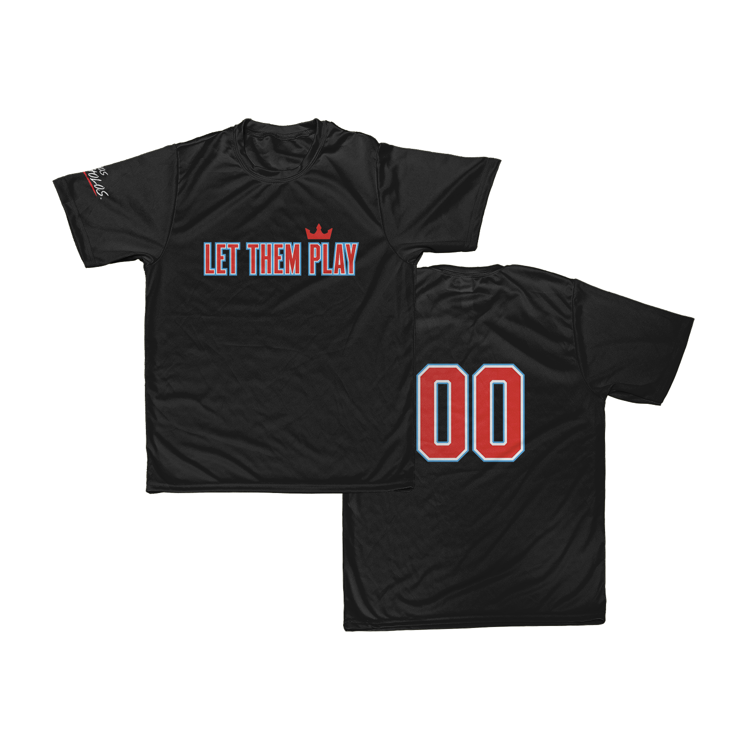 Let Them Play Practice Dryfit (Black)