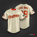 Los Amigos Full Button Pinstripe Jersey (2023)