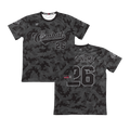 Combat Crew Neck Pullover Jersey (Black Camo)