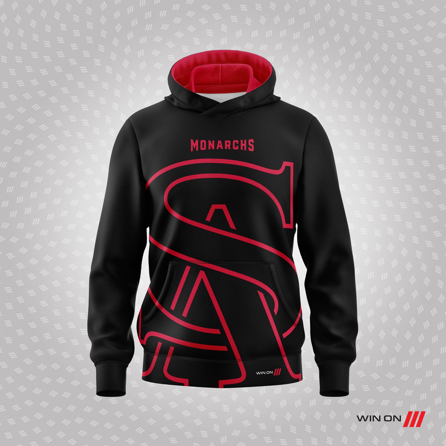 SA Monarchs "Big SA" Hoodie