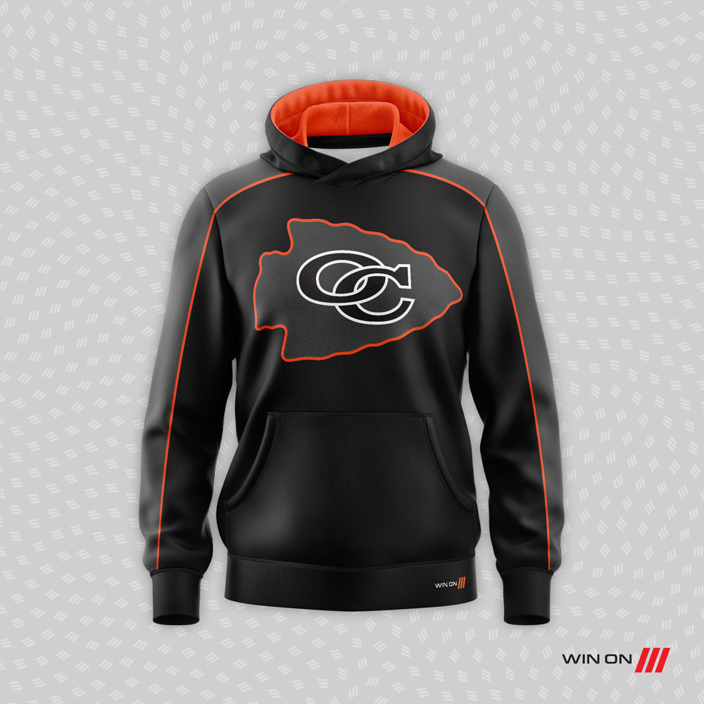 Orange Chiefs "Arrowhead" Hoodie