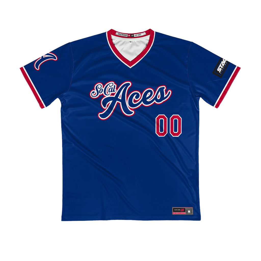SoCal Aces V-Neck Pullover Jersey (Quintero 10u)