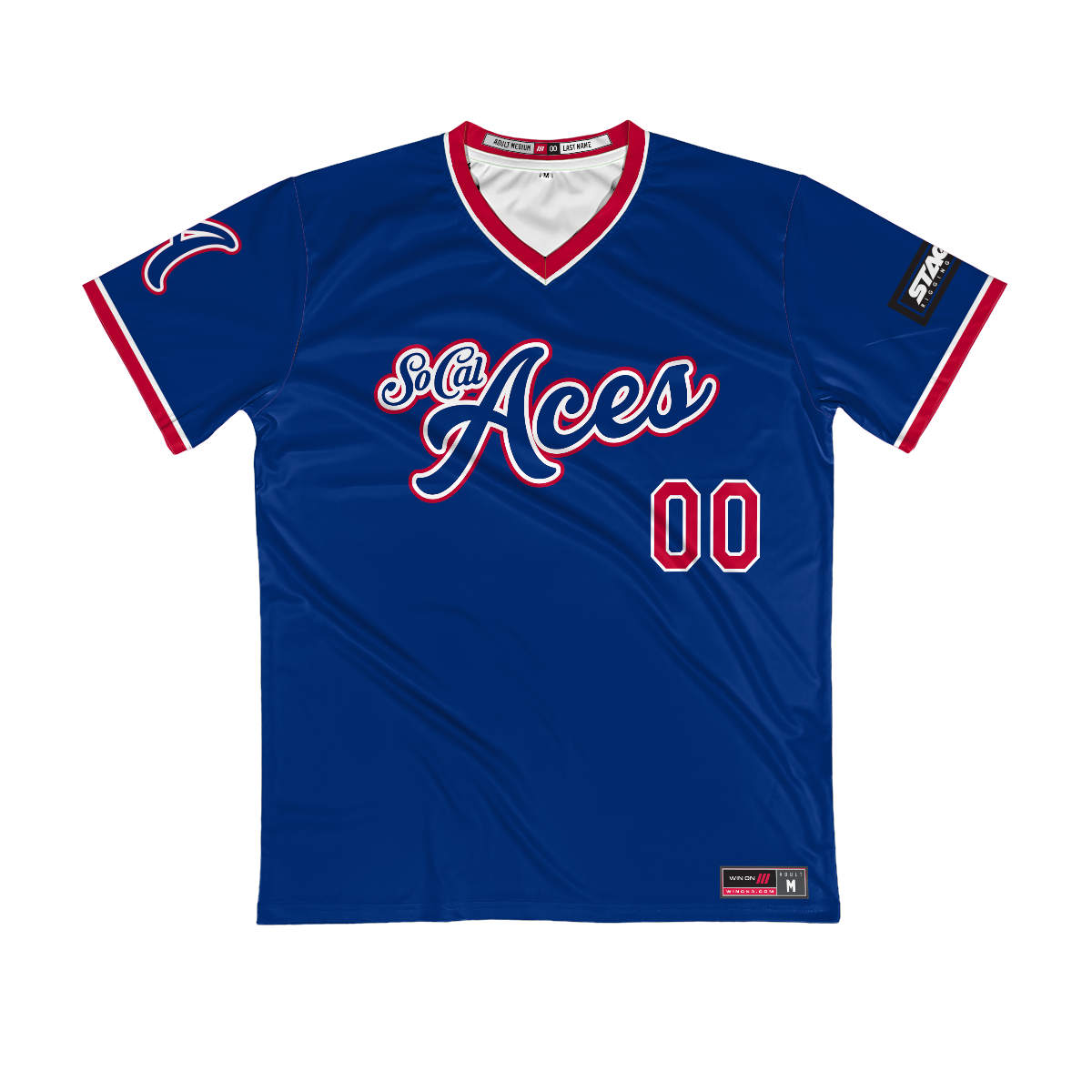 SoCal Aces V-Neck Pullover Jersey (Quintero 10u)