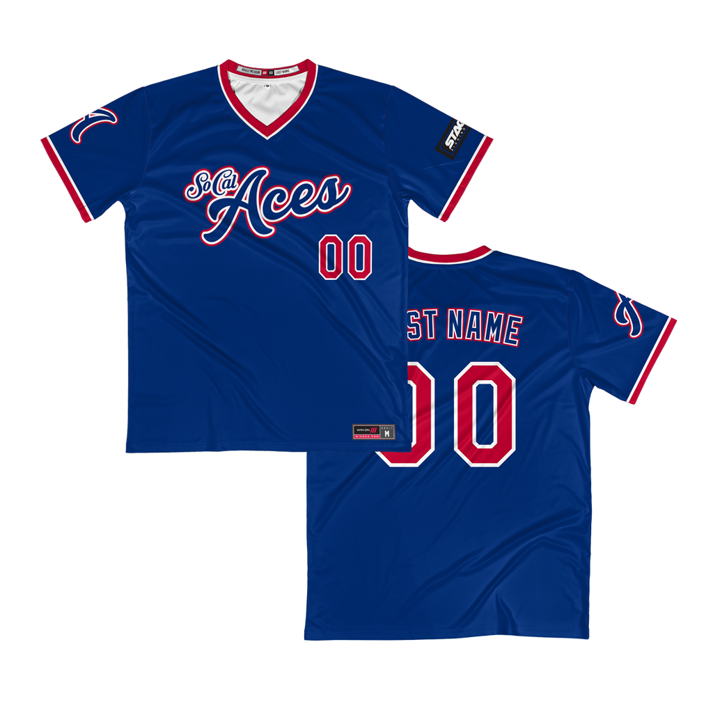 SoCal Aces V-Neck Pullover Jersey (Quintero 10u)