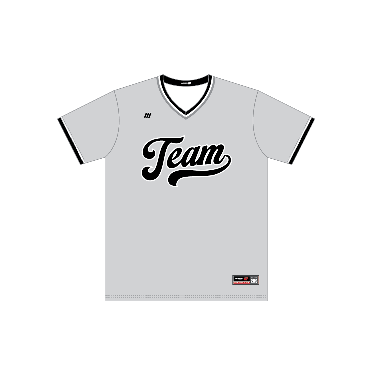 Custom V-Neck Pullover Jersey (Sublimated)