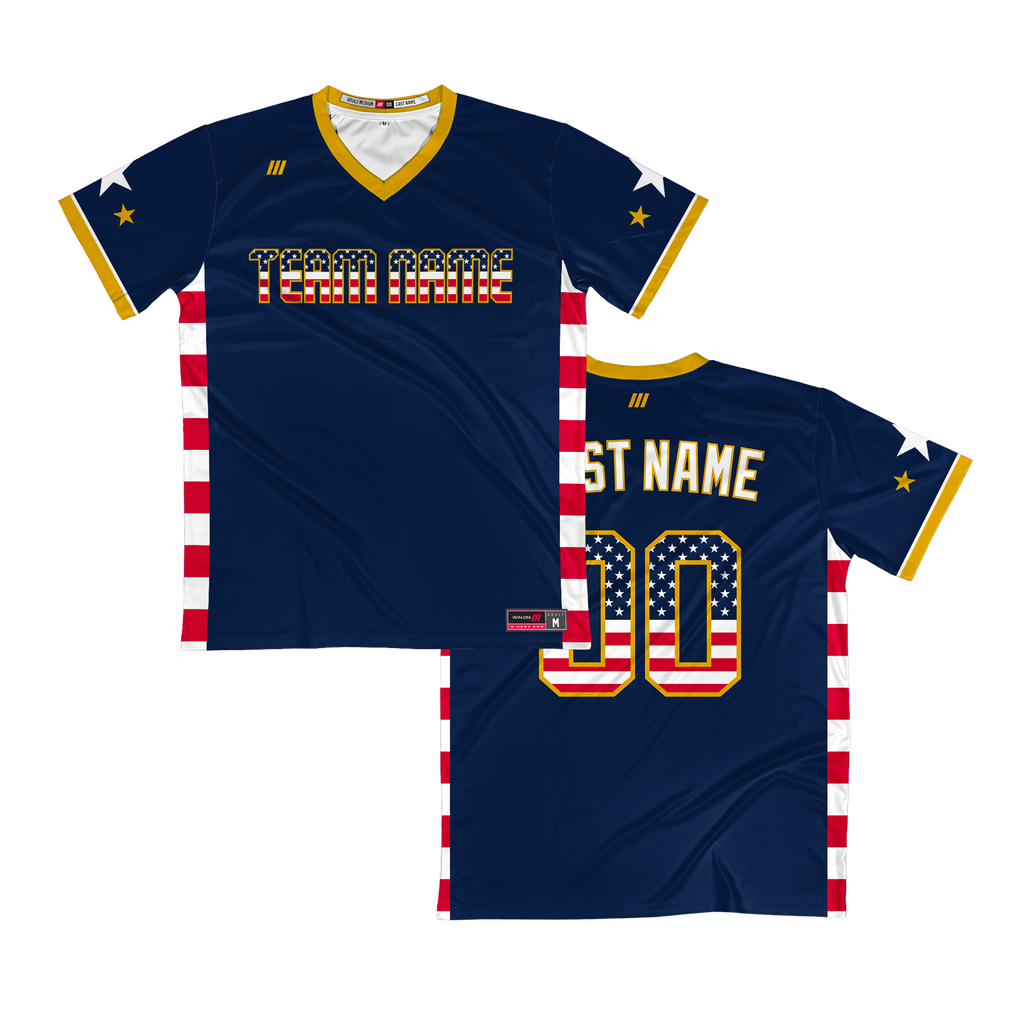 USA V-Neck Pullover Jersey