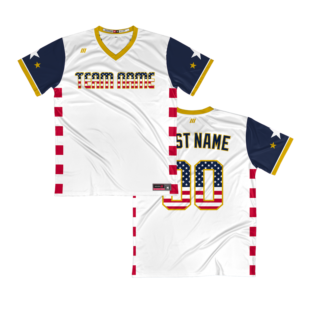 USA V-Neck Pullover Jersey
