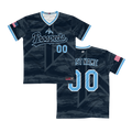 ZT Navy Camo V-Neck Pullover Jersey