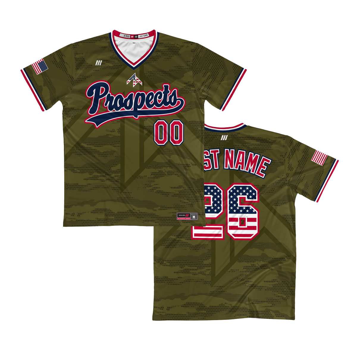 ZT Memorial Day V-Neck Pullover Jersey