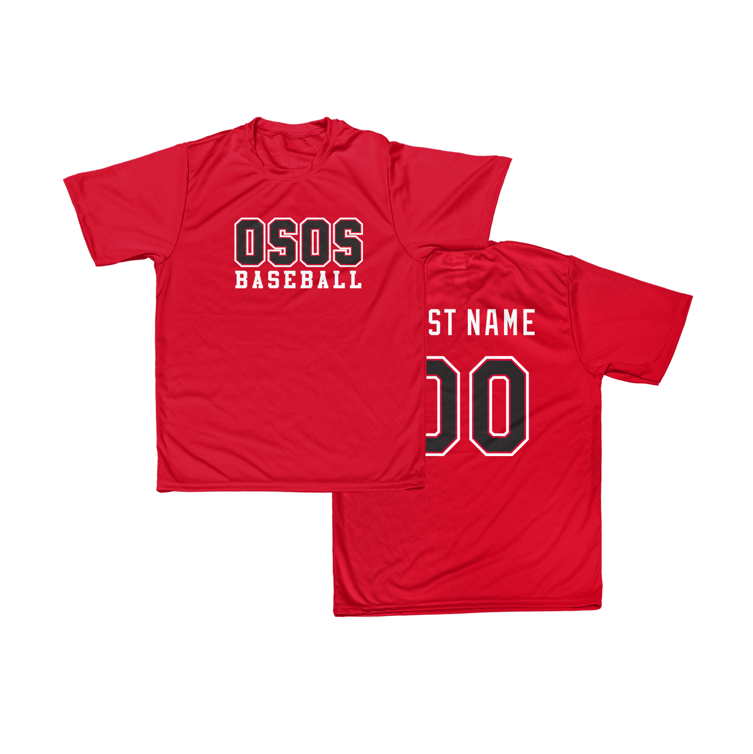 OSOS Baseball Dry Fit