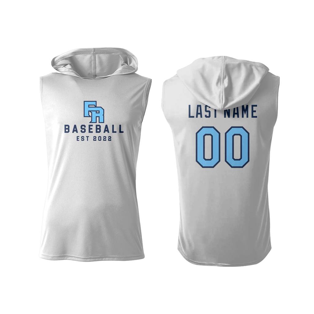 Frozen Rope Sleeveless Hooded Dry Fit
