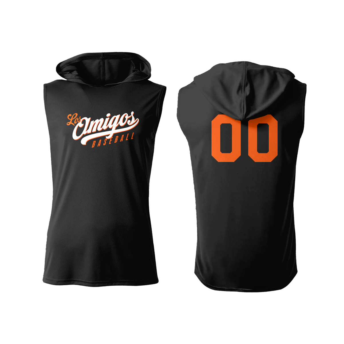 Los Amigos Sleeveless Hooded Dry Fit