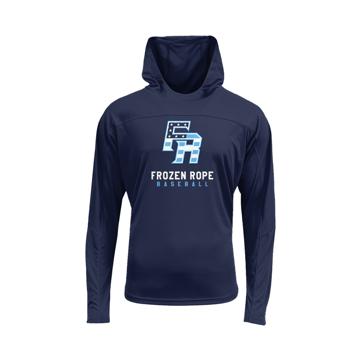 Frozen Rope AirFlex Hooded Long Sleeve Performance Tee