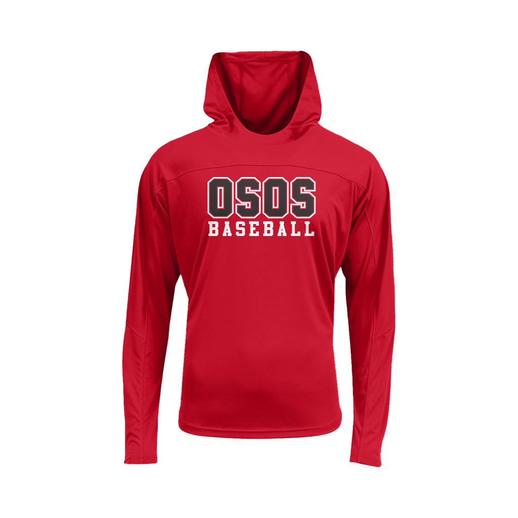 OSOS Baseball AirFlex Hooded Sun Shirt