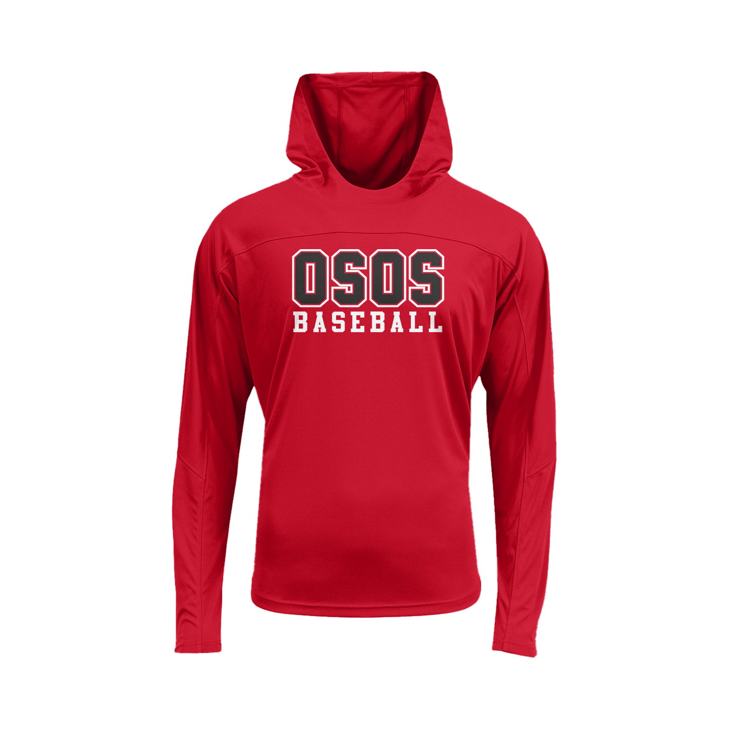 OSOS Baseball AirFlex Hooded Sun Shirt