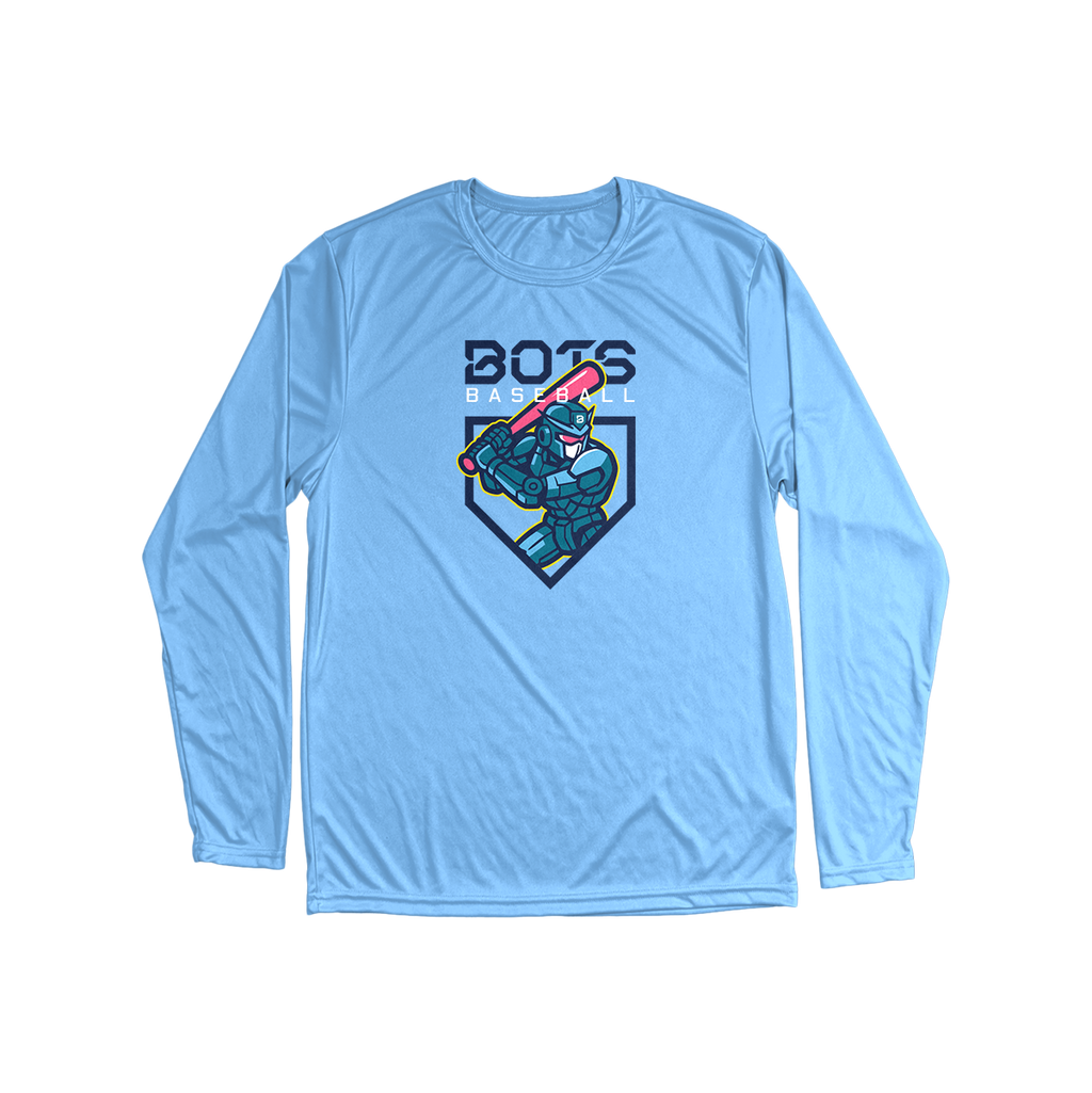 BOTS "Home Plate" Long Sleeve Performance Tee