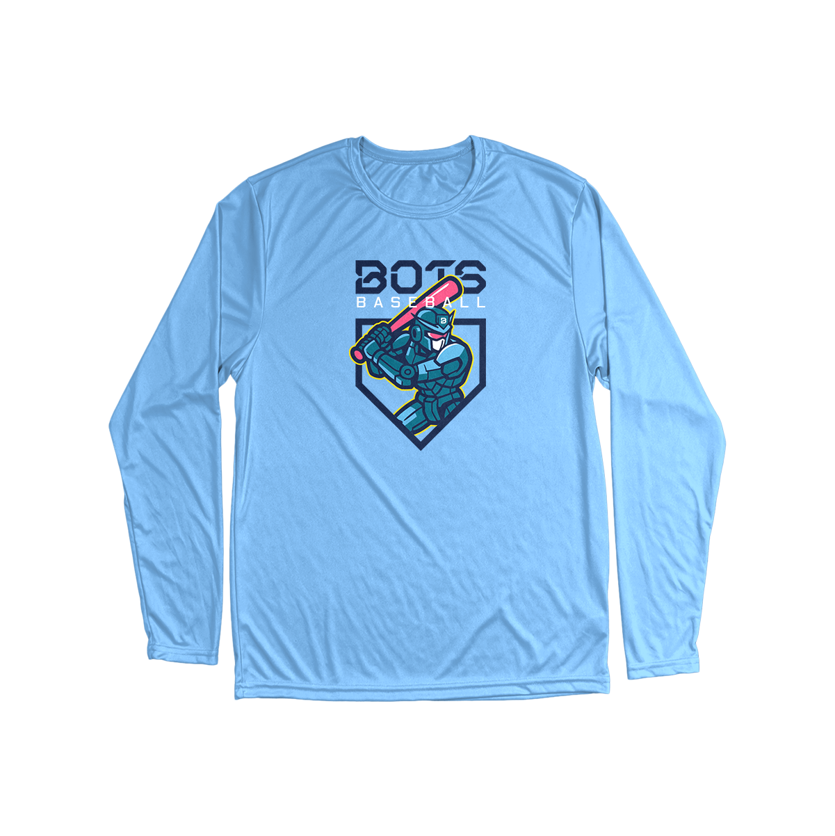 BOTS "Home Plate" Long Sleeve Performance Tee