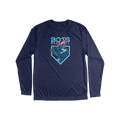 BOTS "Home Plate" Long Sleeve Performance Tee