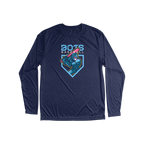 BOTS "Home Plate" Long Sleeve Performance Tee