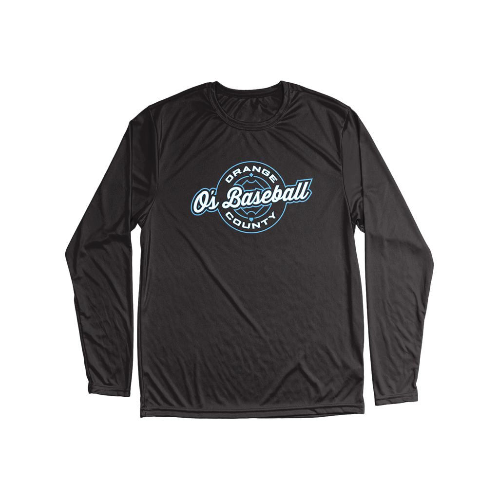 O's Baseball Long Sleeve Performance Tee