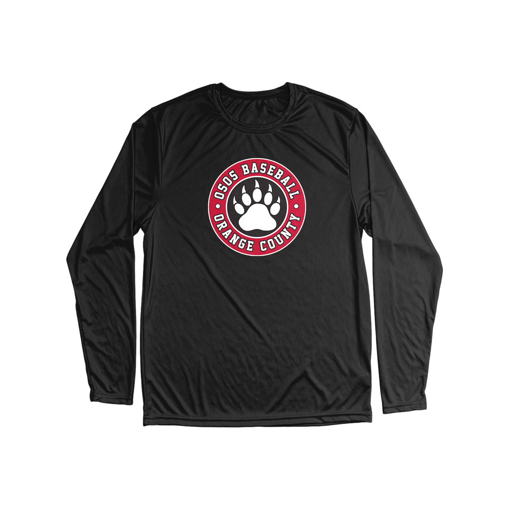 OSOS (Circle Logo) Long Sleeve Performance Tee