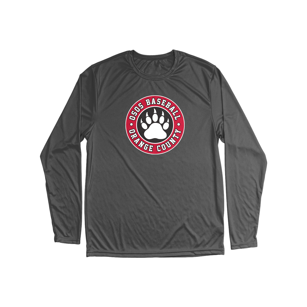 OSOS (Circle Logo) Long Sleeve Performance Tee
