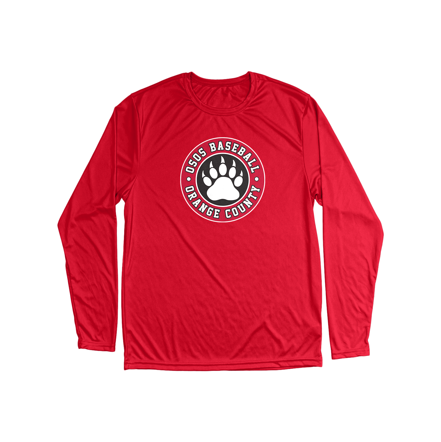 OSOS (Circle Logo) Long Sleeve Performance Tee