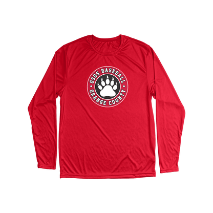 OSOS (Circle Logo) Long Sleeve Performance Tee