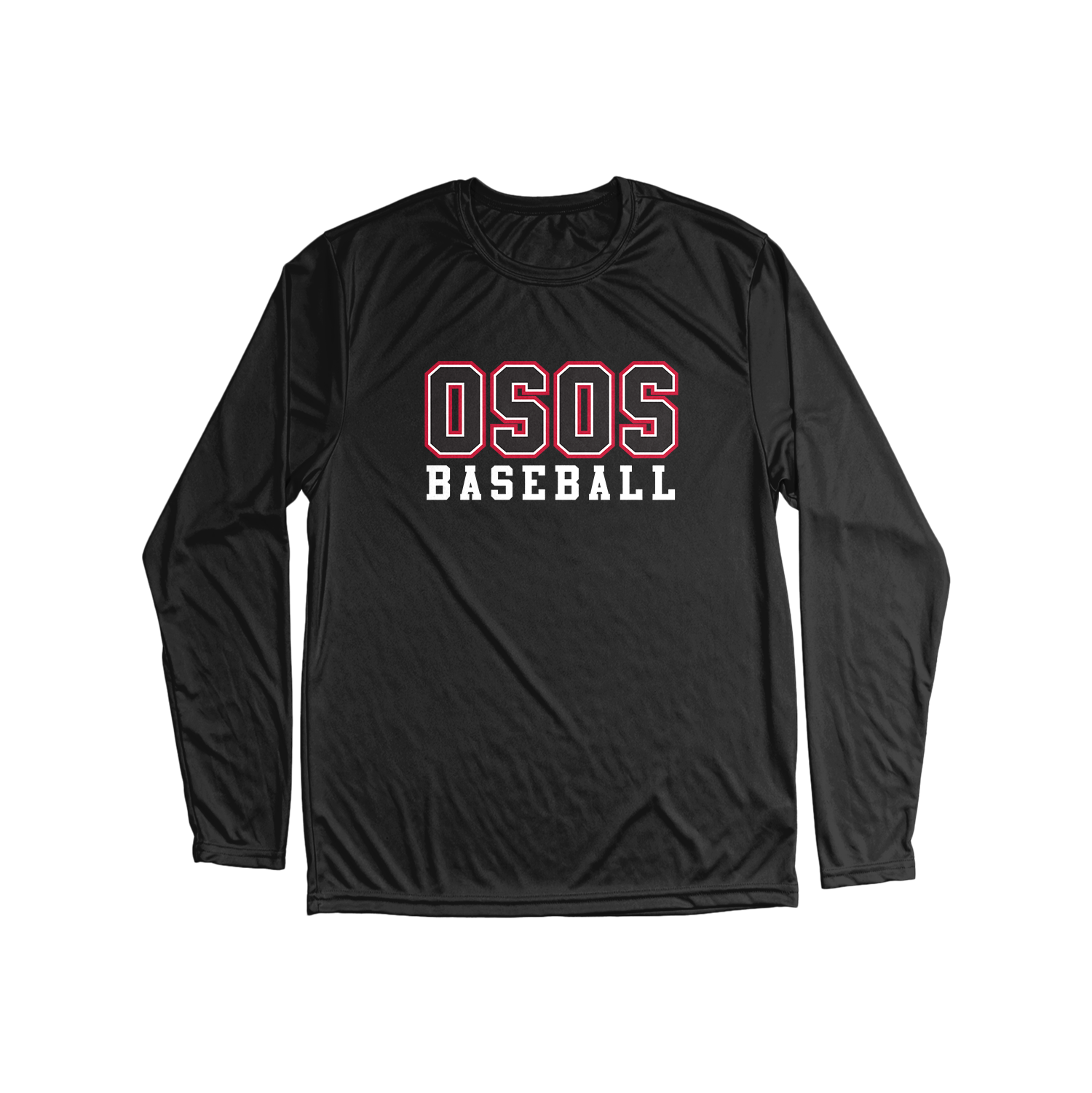 OSOS Baseball Long Sleeve Performance Tee