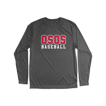 OSOS Baseball Long Sleeve Performance Tee