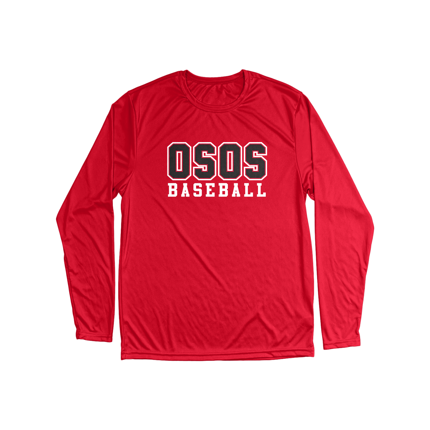 OSOS Baseball Long Sleeve Performance Tee