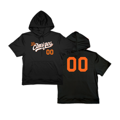 Los Amigos Short Sleeve Poly Fleece Hoodie