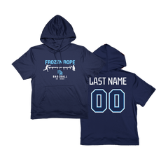 Frozen Rope Sport-Wick Fleece Short Sleeve Hooded Pullover
