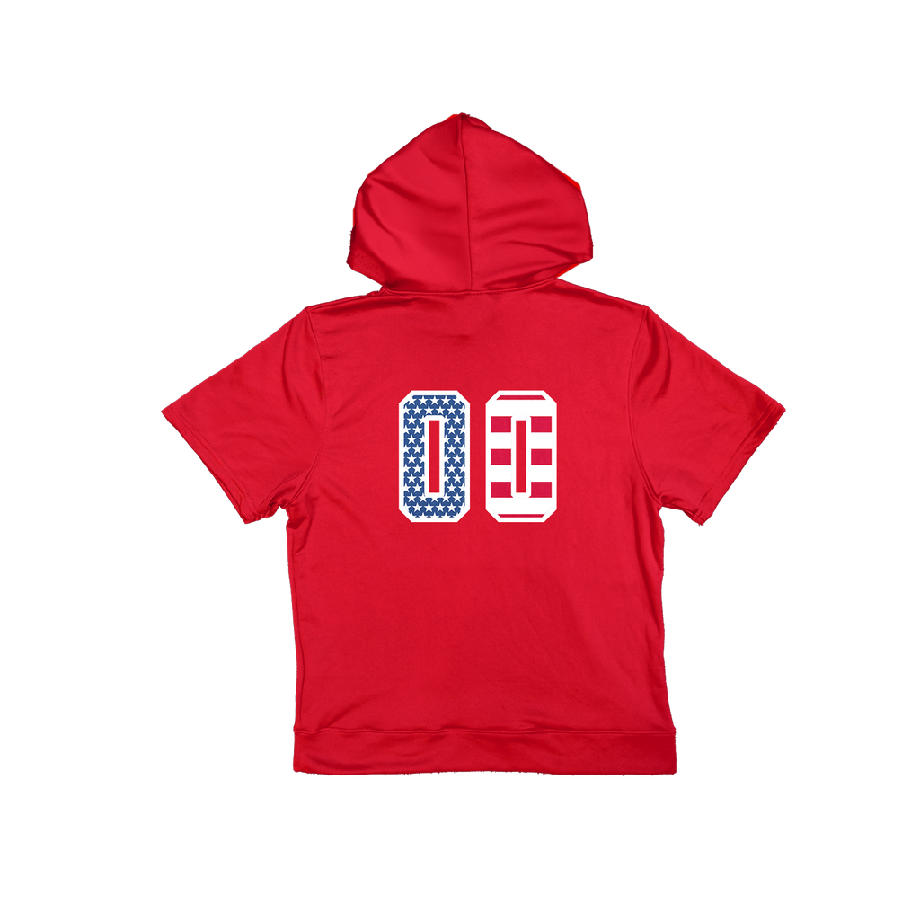 SoCal Aces Short Sleeve Poly Fleece Hoodie