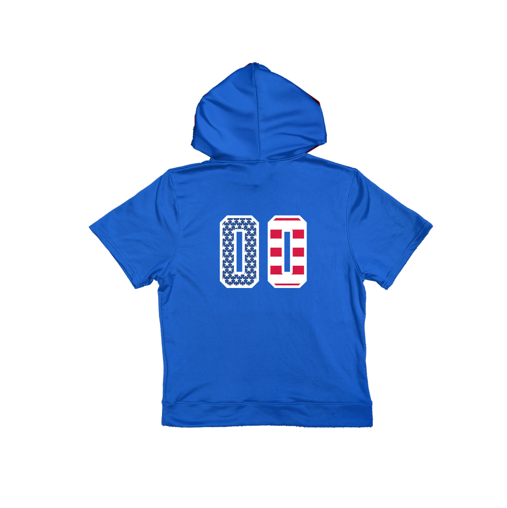 SoCal Aces Short Sleeve Poly Fleece Hoodie