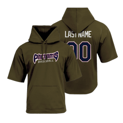 Phenoms Short Sleeve Poly Fleece Hoodie