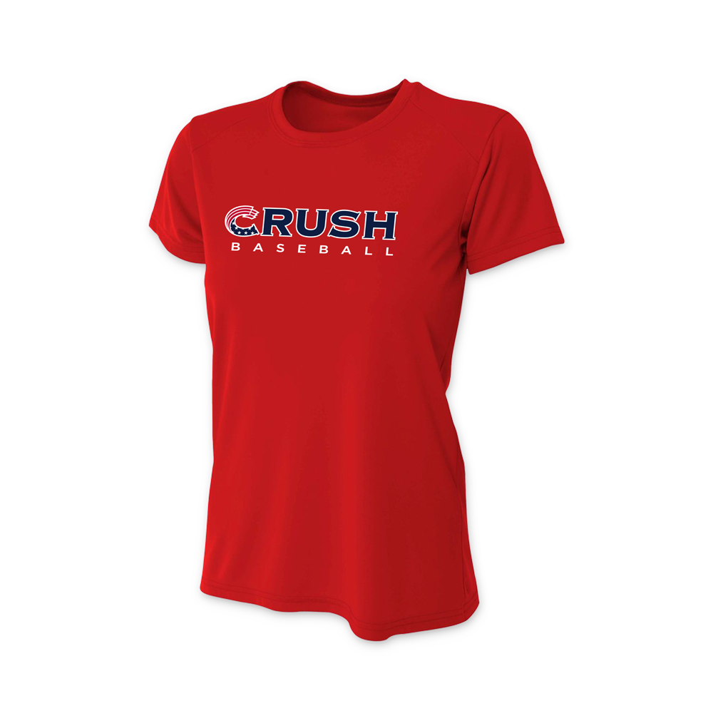 Crush Baseball Women's Spun Poly Tee