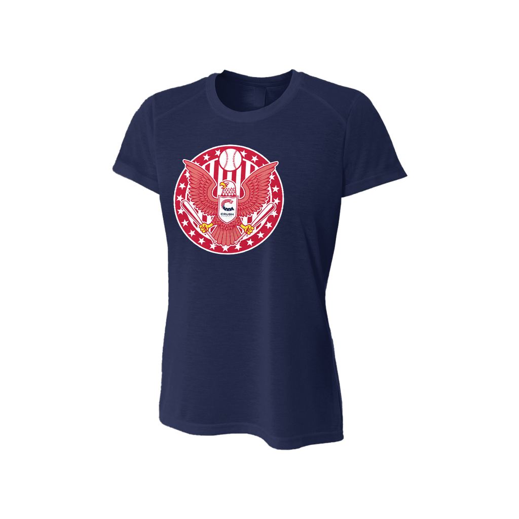 Crush "Red Eagle" Women's Spun Poly Tee