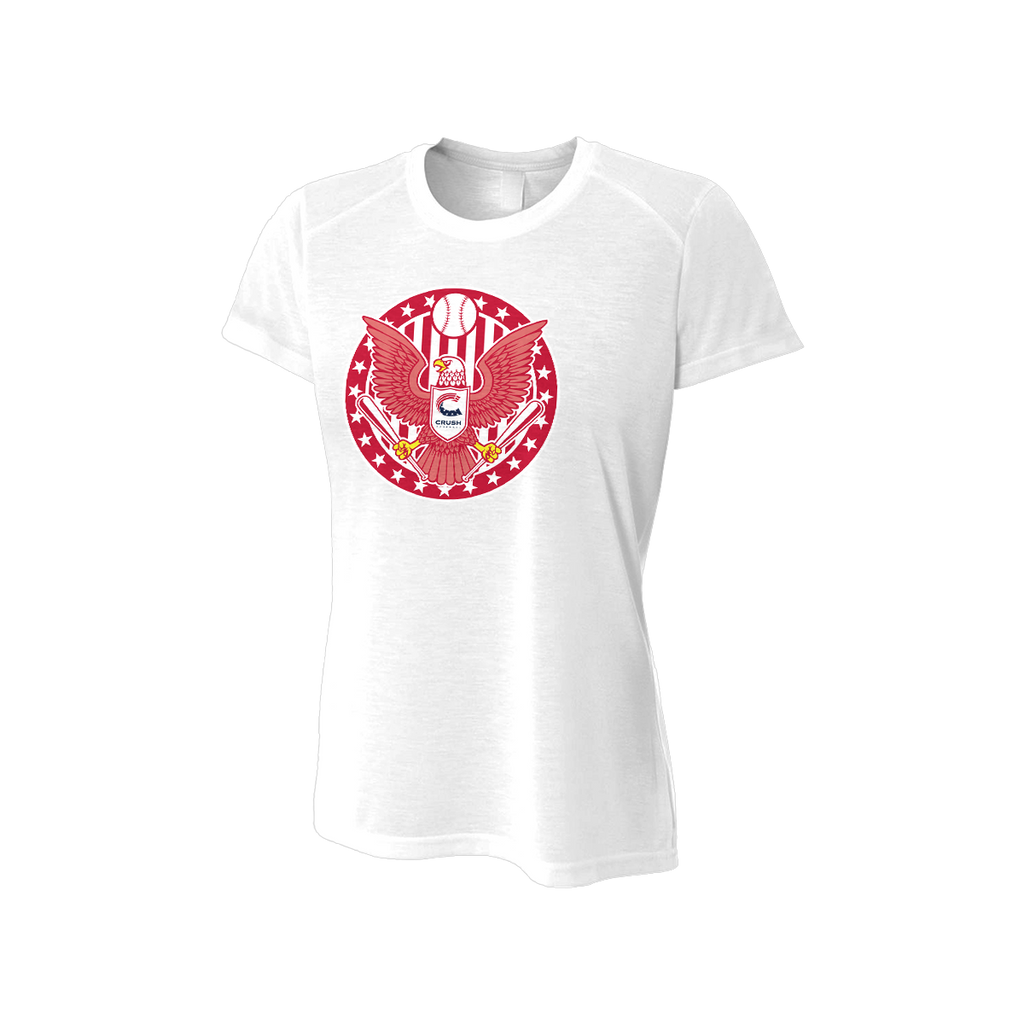 Crush "Red Eagle" Women's Spun Poly Tee